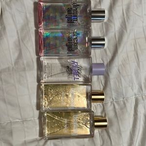 Satin body oil x5 This is for 2- Heavenly 2-Dream Angel 1-tease Rebel 6.7oz each